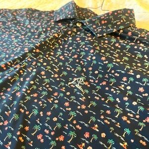 Surfing Santa Rhoback Polo